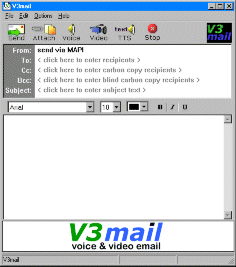 Envoyer des emails vocaux et/ou visuels avec V3mail