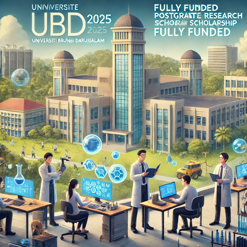 Bourse de recherche de troisième cycle de l’UBD 2025 au Brunei (entièrement financée)