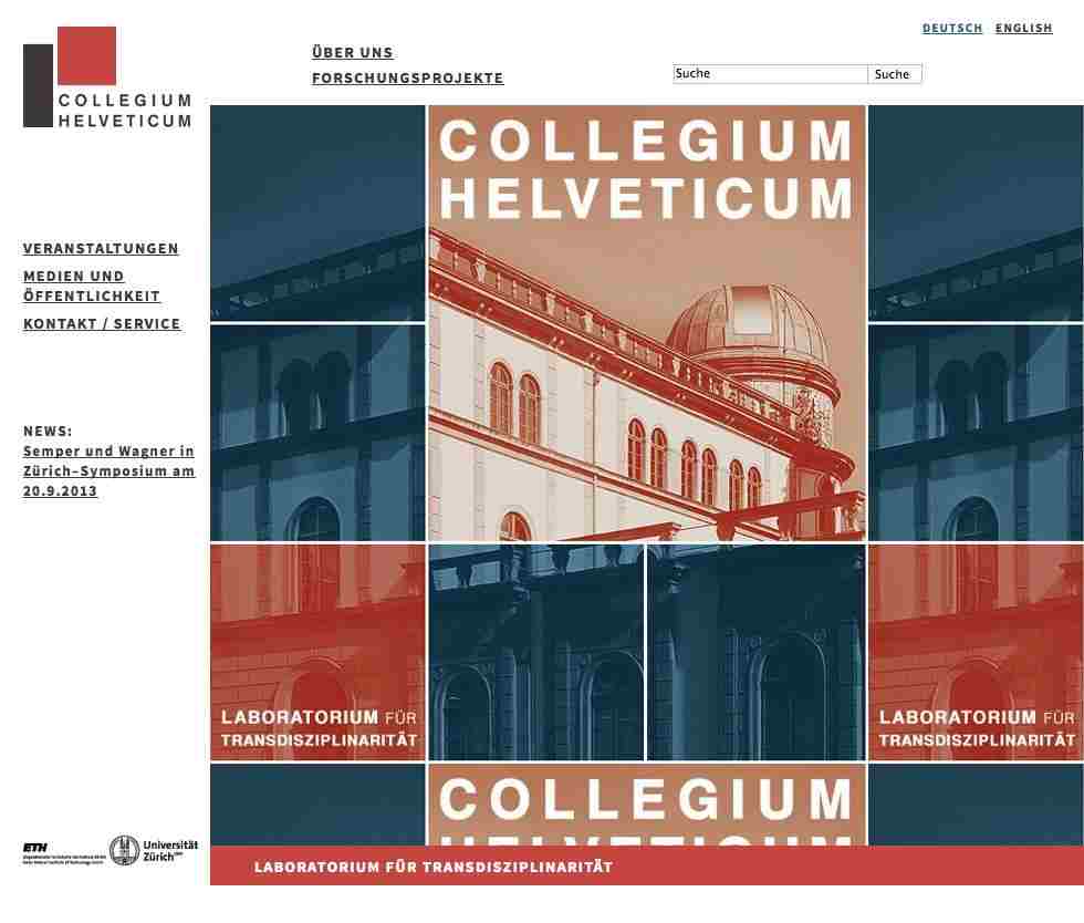 COLLEGIUM HELVETICUM SENIOR FELLOWSHIPS