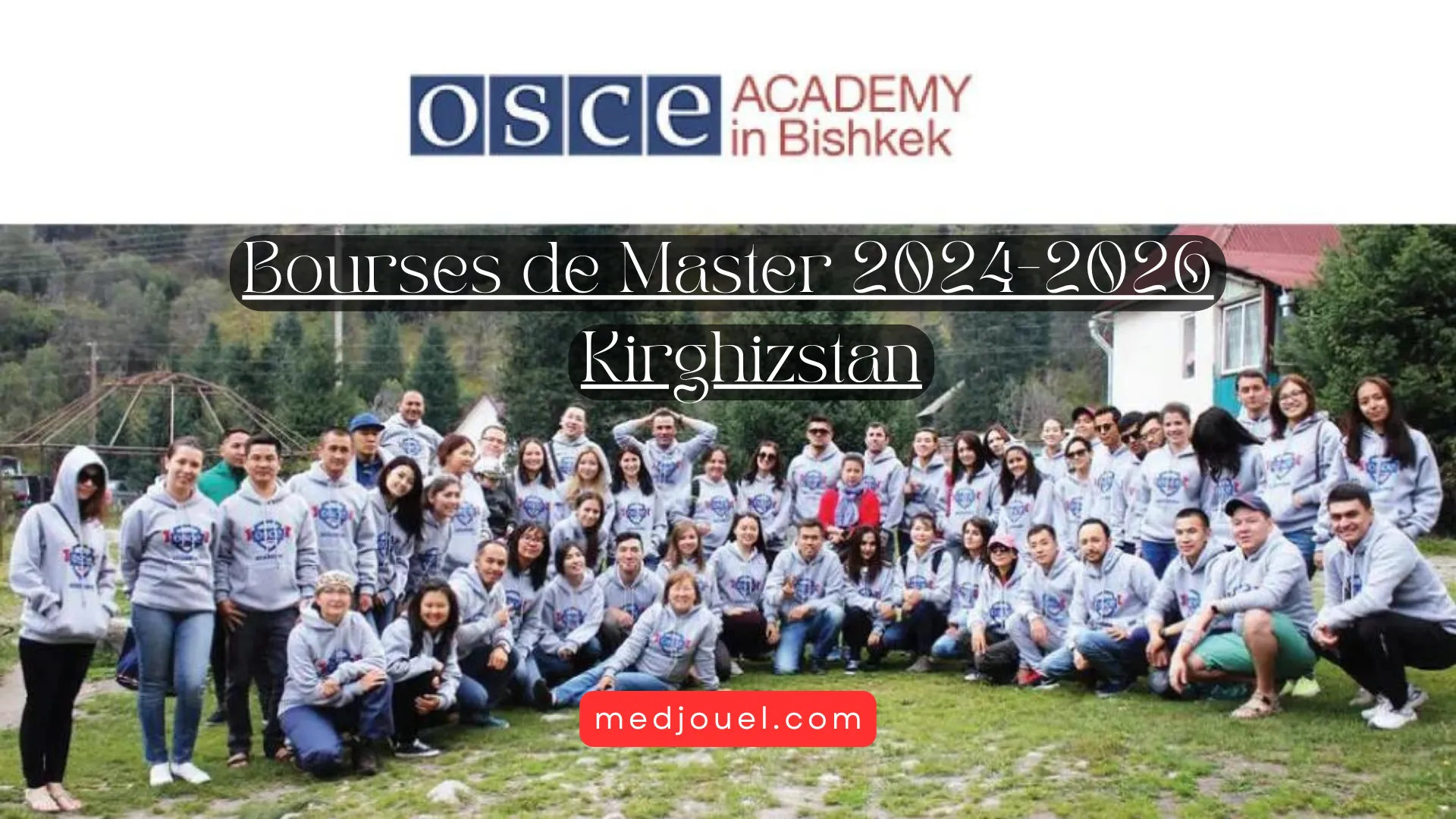 L’Académie de l’OSCE propose trois programmes de bourses de Master 2024-2026 à Bichkek