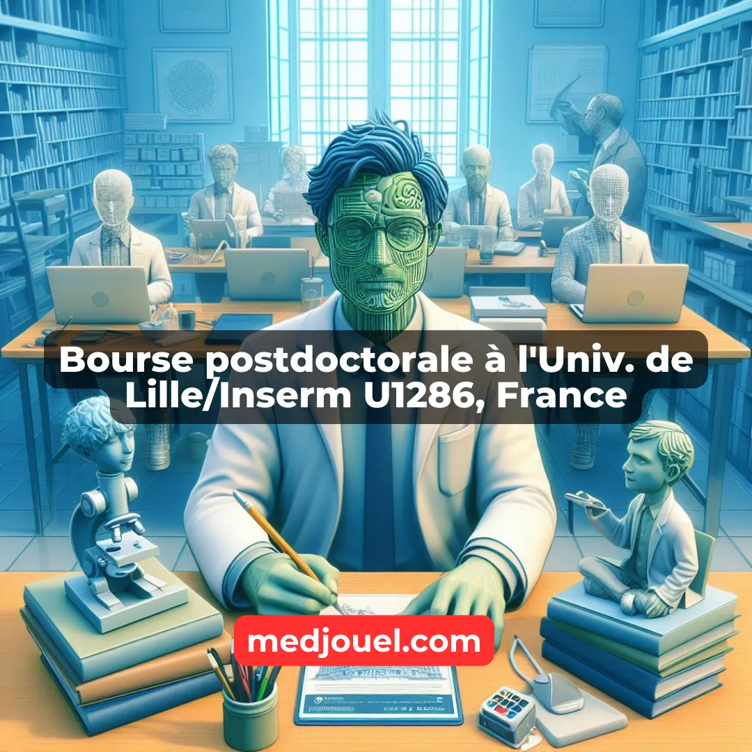 Bourse postdoctorale à l’Univ. de Lille/Inserm U1286, France