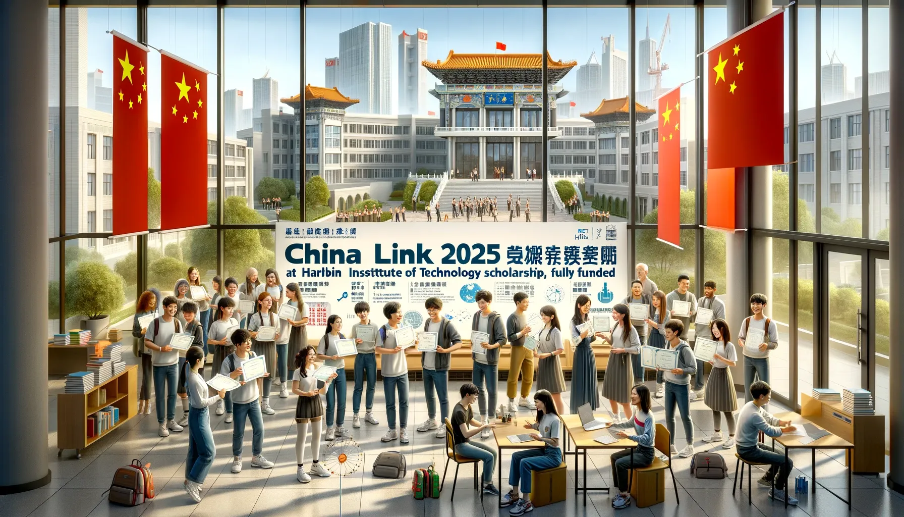 Bourse China Link 2025 à l’Université HIT (entièrement financée)