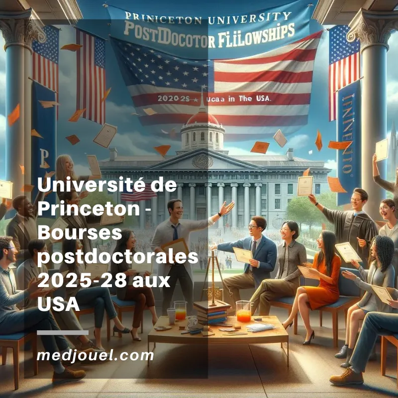 Université de Princeton – Bourses postdoctorales 2025-28 aux USA